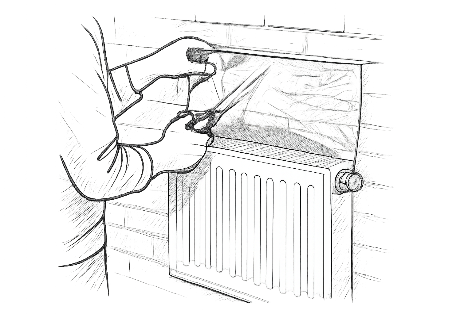 aluminium derrière radiateur avis