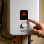 Chaudière électrique Gretel en défaut : causes du triangle clignotant et solutions
