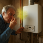 Chaudière qui sent le gaz ? Causes, dangers et gestes d’urgence à connaître absolument