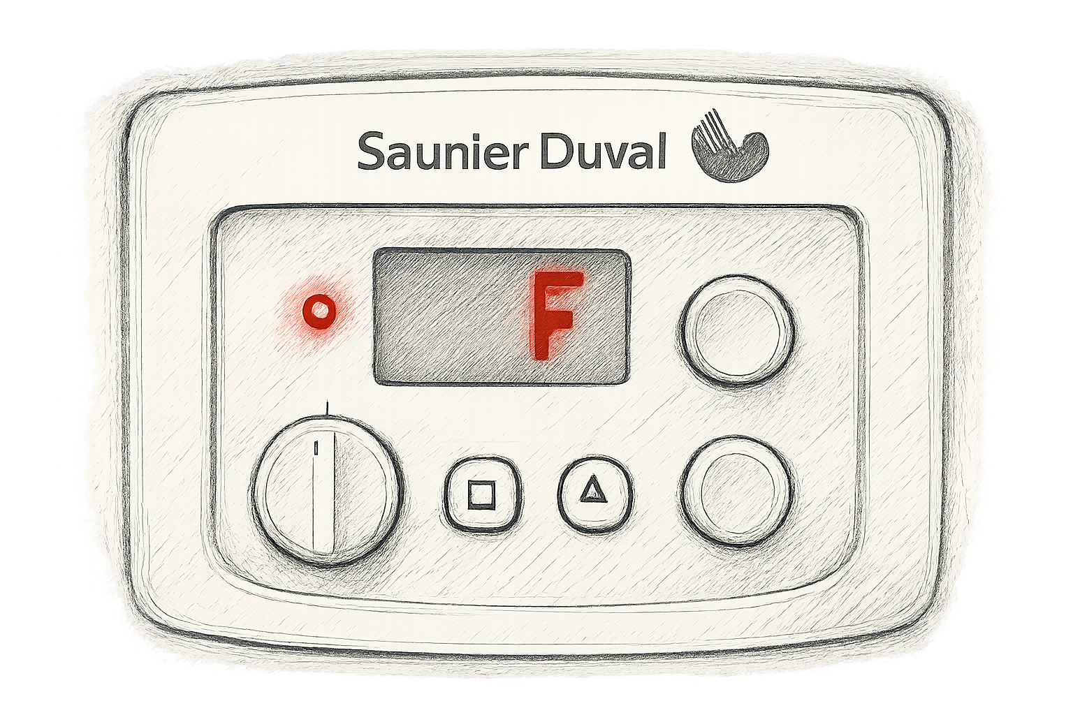 chaudiere saunier duval clignote rouge f