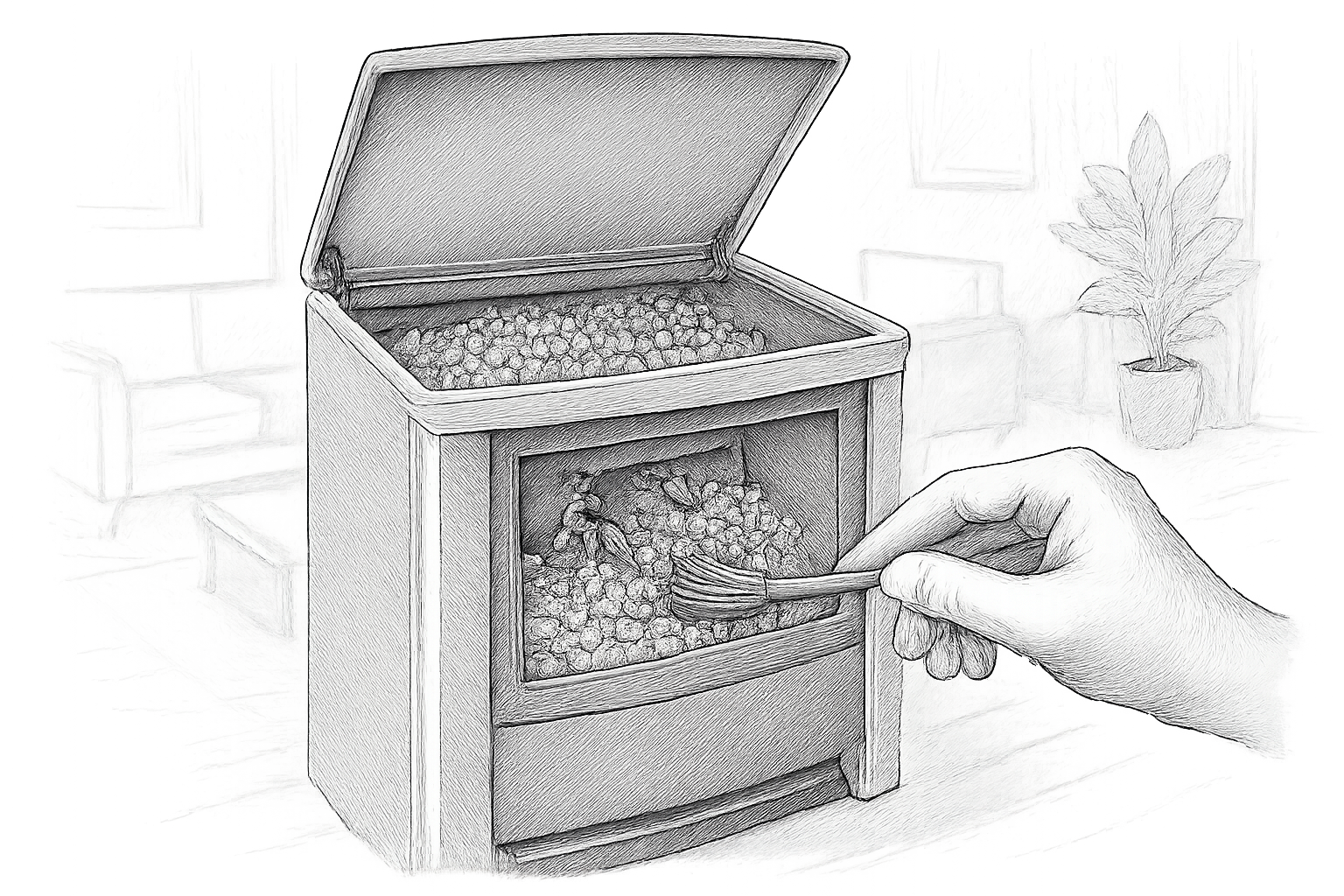 granulés ne tombent plus
