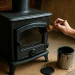 Peindre un poêle à bois : nos étapes pour une peinture haute température réussie
