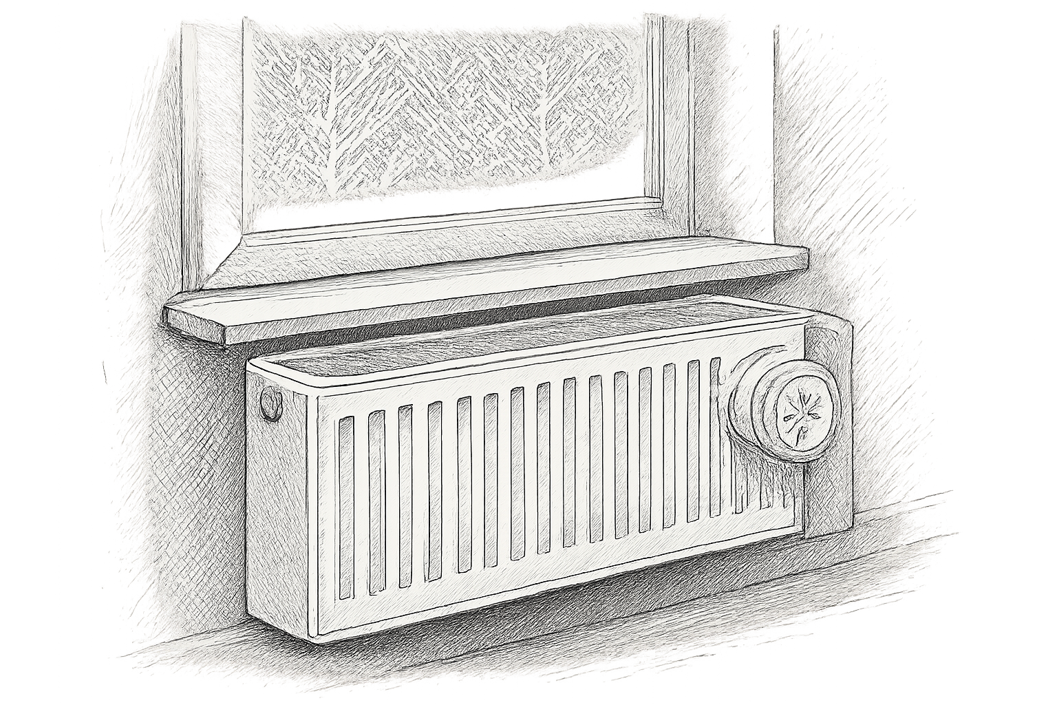 radiateur hors gel consommation