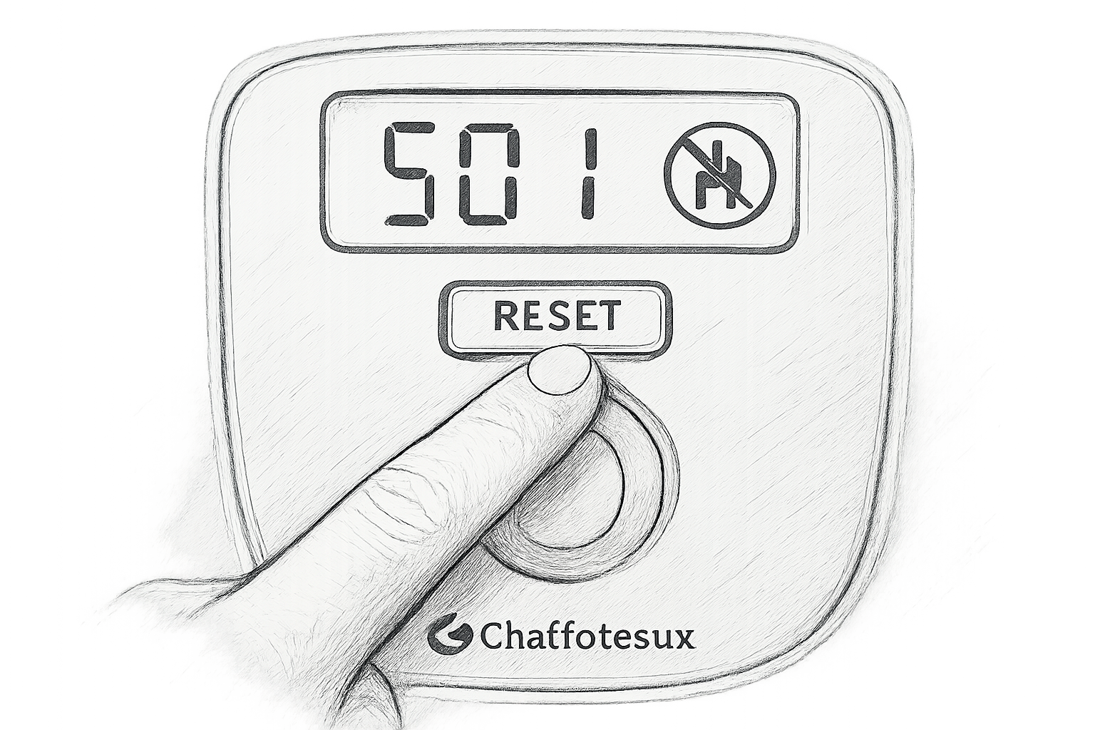 reset 501 chaffoteaux